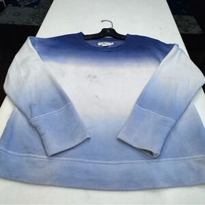 Vineyard Vines Women’s Ombré Blue Sweatshirt Size Small